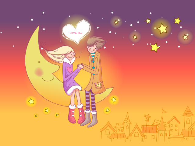 Влюбленные День Святого Валентина