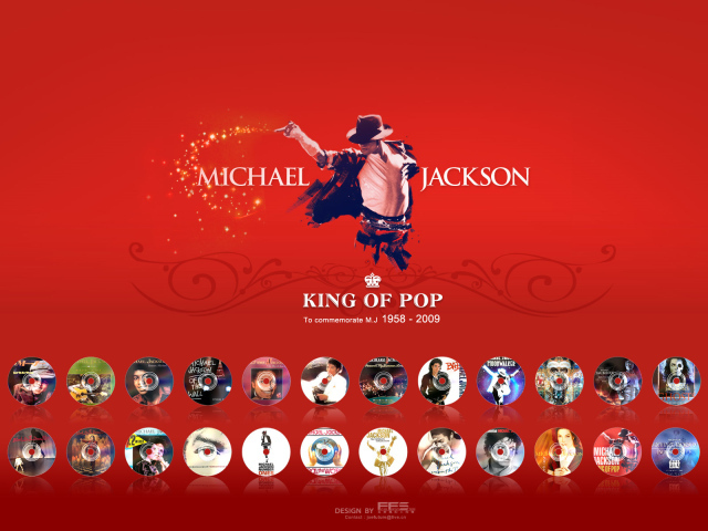 Майкл Джексон Красная тема