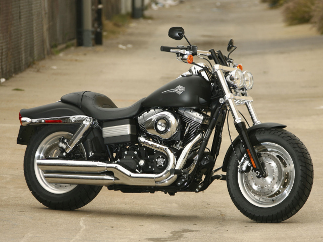 Harley Davidson черный зверь
