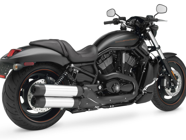 Harley Davidson черный красавец