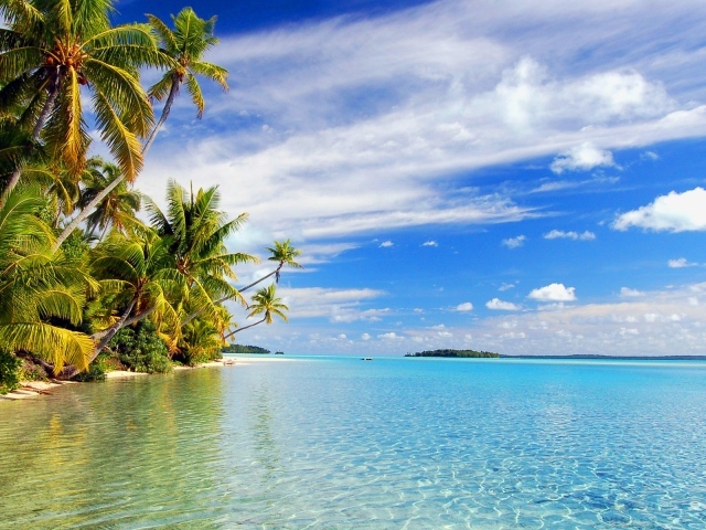 Лагуна Aitutaki Острова