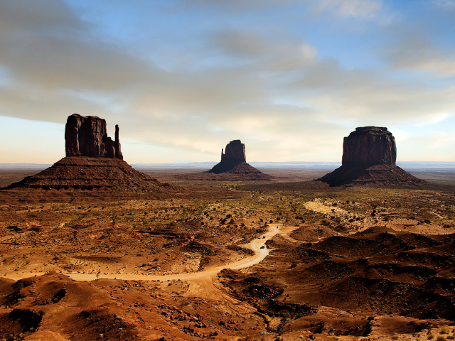 Восхитительный вид пустыни