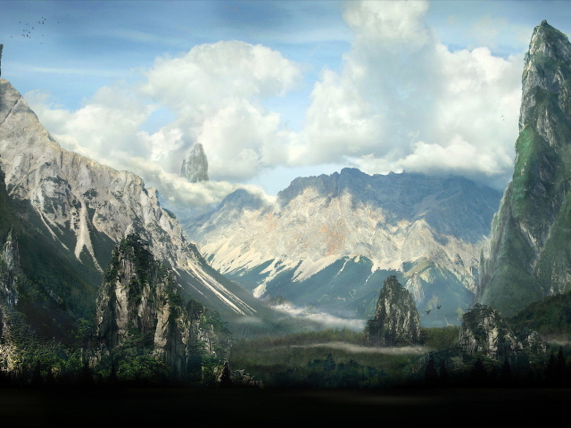 Гигантские скалы