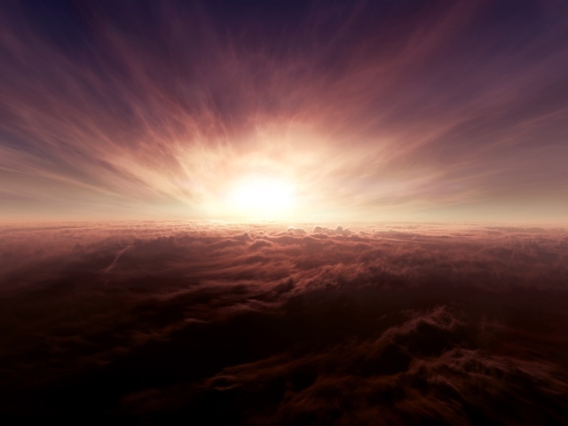 Огненные облака