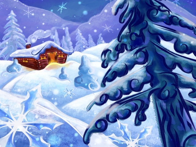 Снег Новый Год