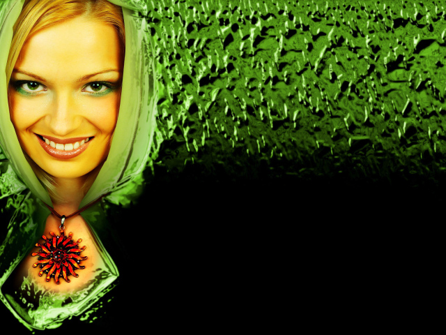 Зеленый хайр