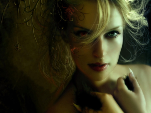 Загадочная девушка