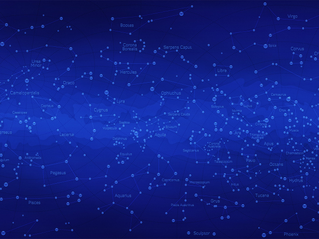 Карта звездного неба