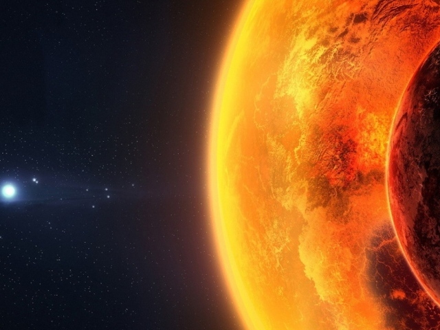 Солнце и Земля