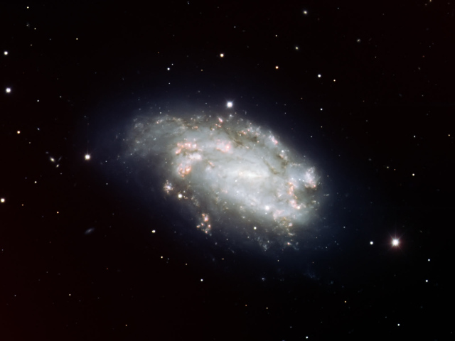 Реальный снимок галактики