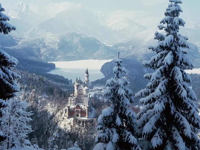 Бавария Замок Neuschwanstein