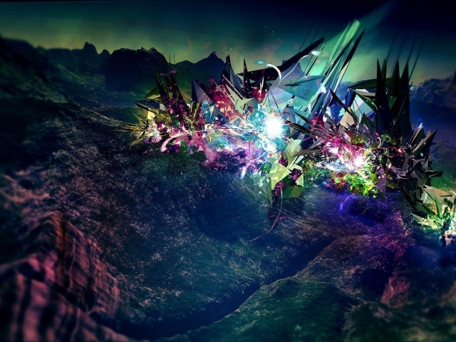 Абстракция в горах