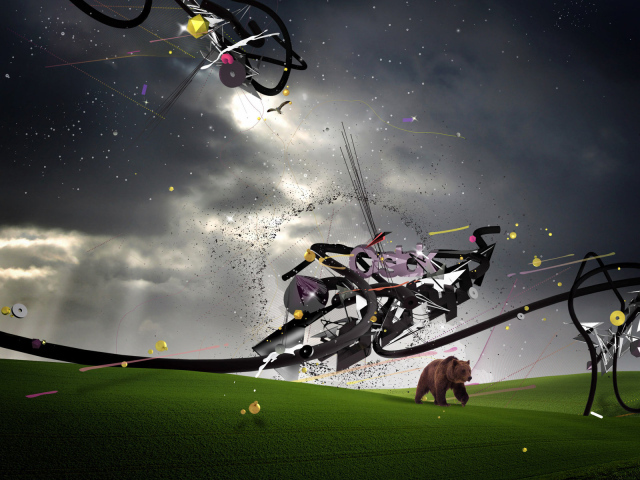 Прогулка медведя