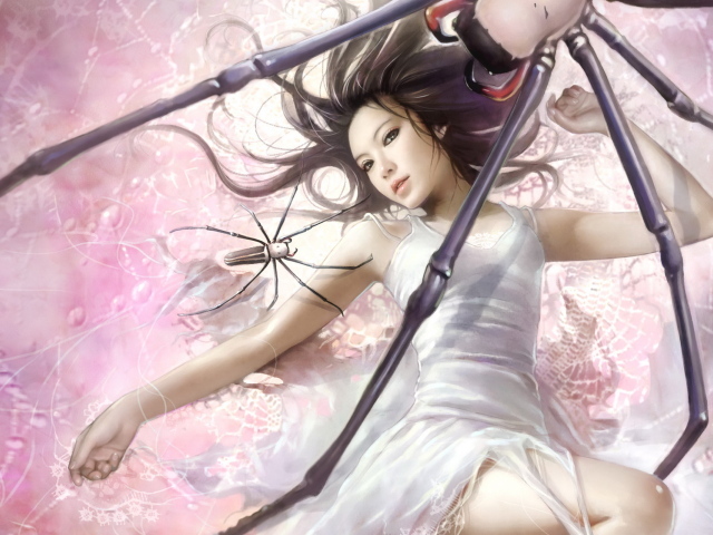 Аниме среди пауков