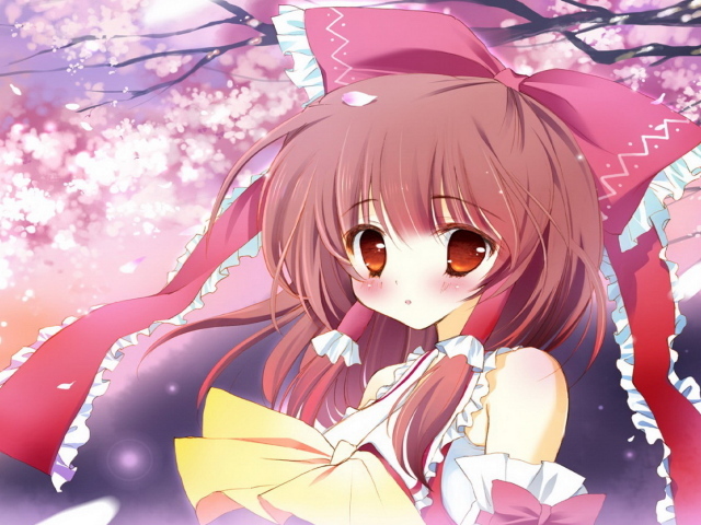 Девочка с бантом