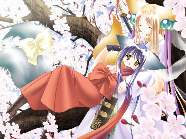 Девочки на дереве