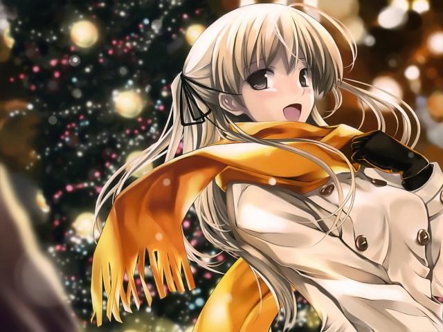 В прохладный зимний день