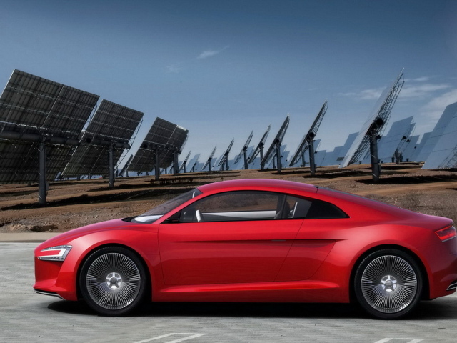 Audi e-tron Concept инновационные технологии