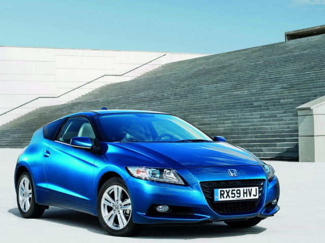 Хонда СR-Z в синем кузове