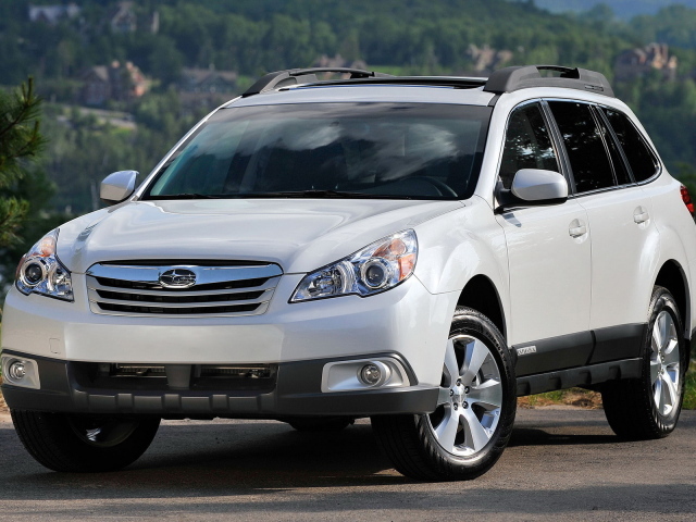 Мощный Субару Оутбек