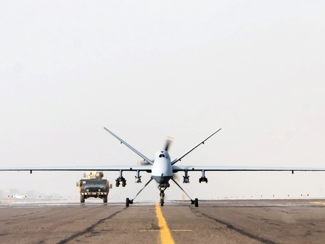 Взлет беспилотника