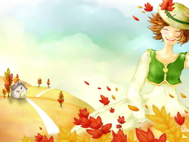 Осенняя улыбка