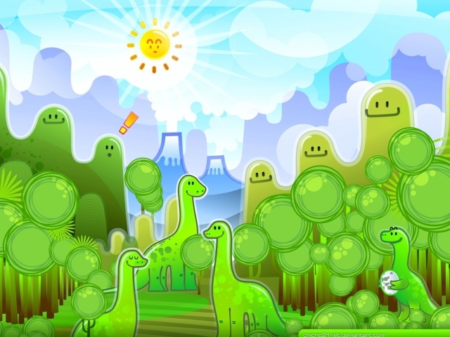 Динозавры из мультфильма