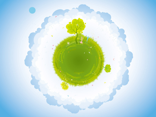 Зеленая планета