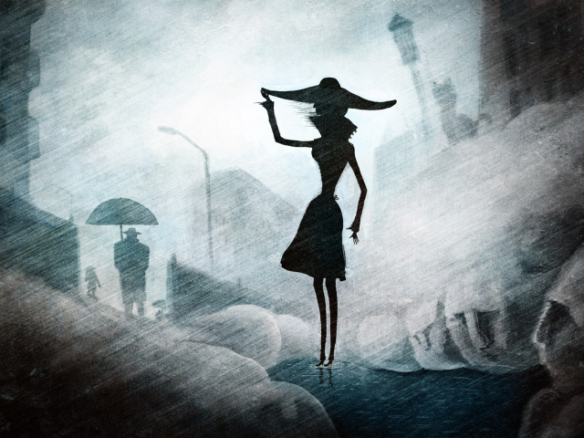 Сильный дождь