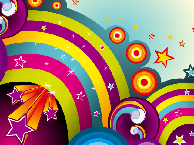 Векторная радуга