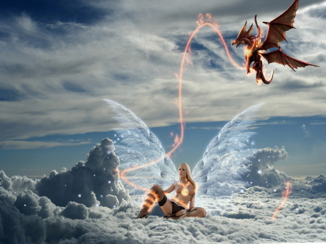 Ангел и ее дракон