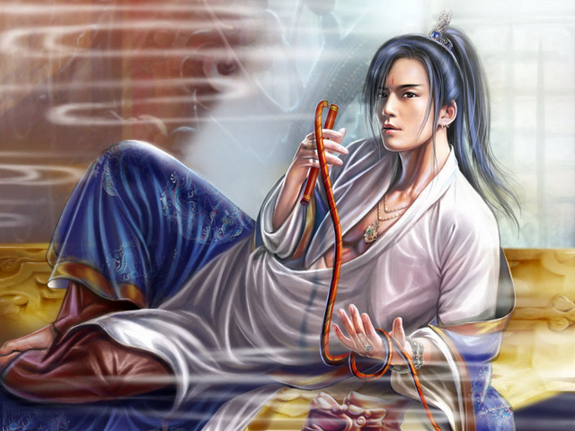 Раскуривая кальян