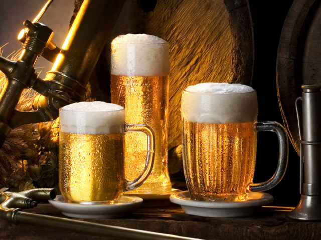 Пенное пиво