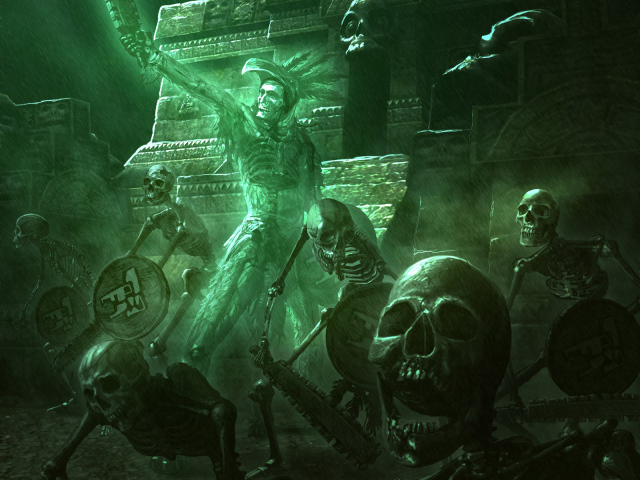 Ацтеки Black and White 2