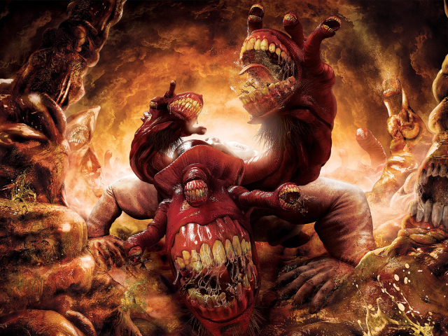 Чудовище из компьютерной игры