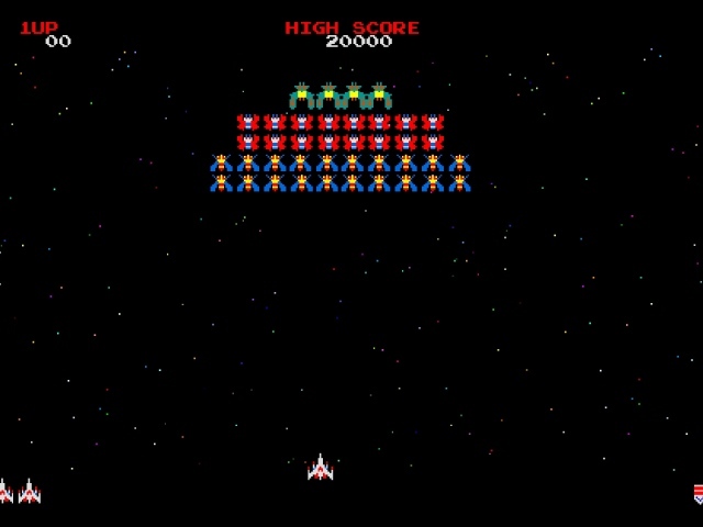 Galaxian Galaga Nintendo Dendy NES
