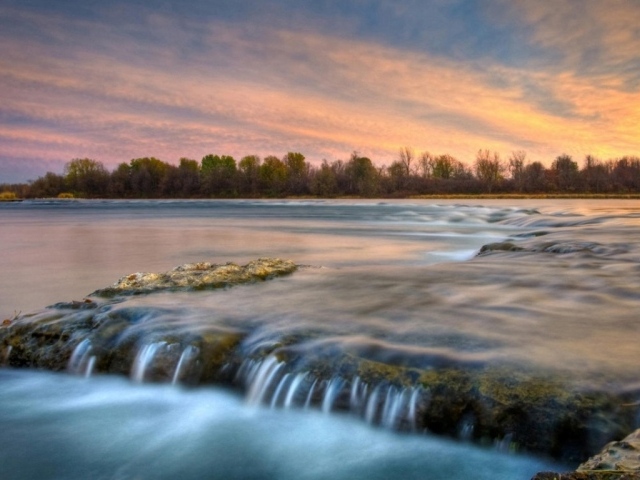 Закат в Квебеке