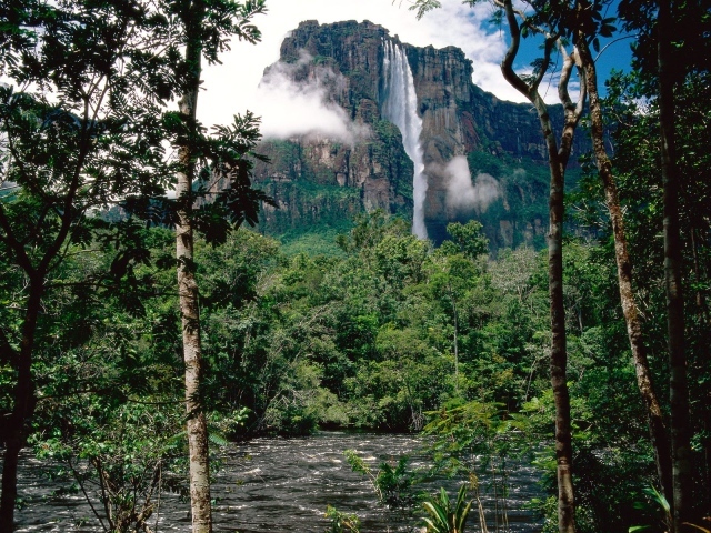 Водопад Ангела Венесуэла