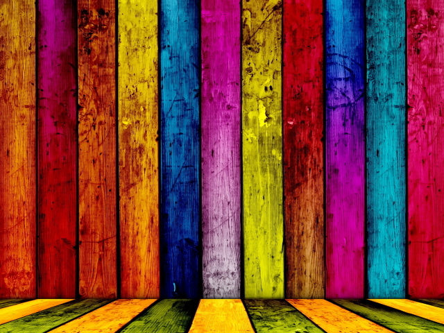 Разноцветные доски