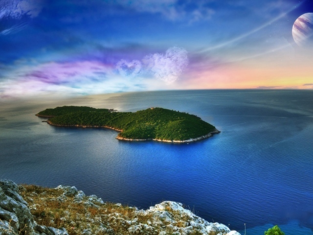 Планета на небе