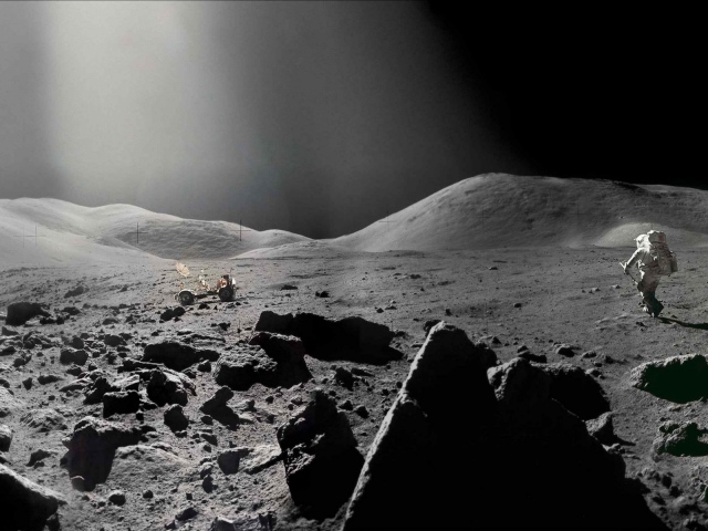 Люди на Луне