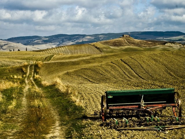 Поле в Тоскане