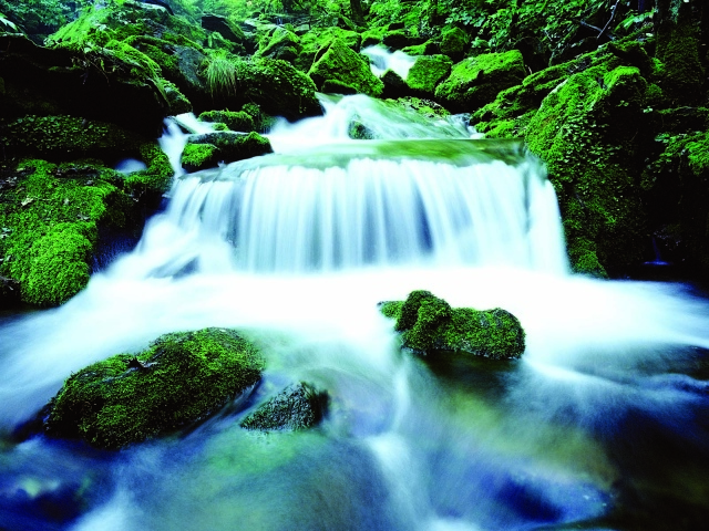 Водопад в Корее