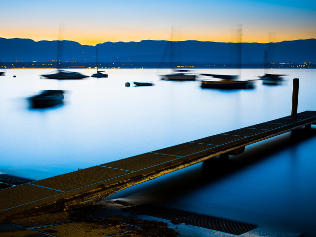 Ночная Швейцария