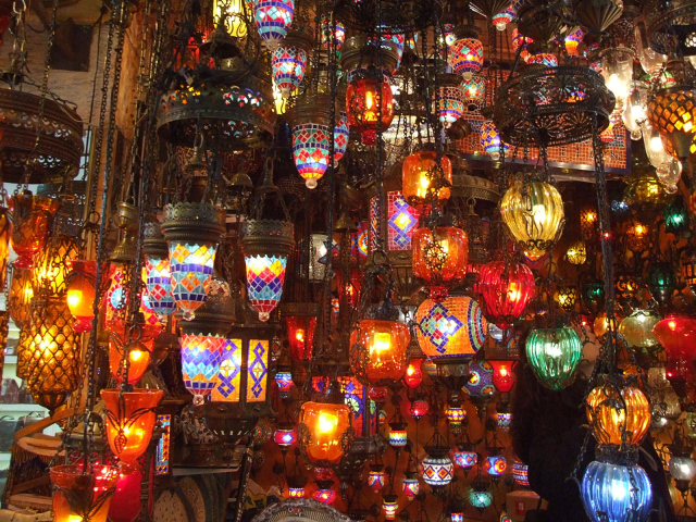 Турецкие светильники