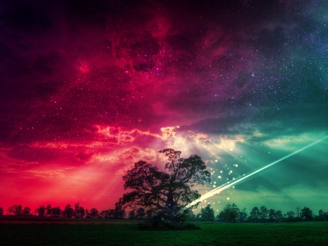 Необычный рассвет