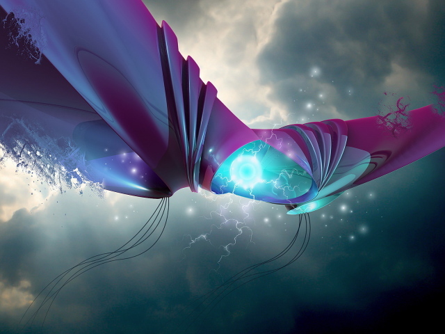 Разряд молнии