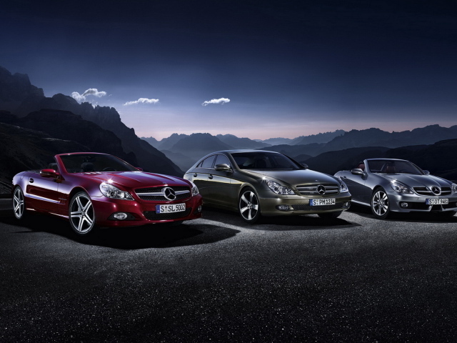 разные Mercedes-Benz