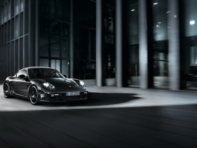 Porsche-Cayman Black Edition