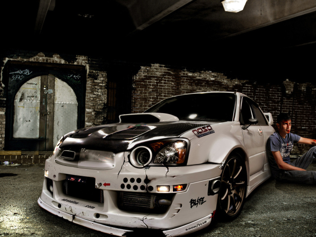 Subaru Impreza Crashed